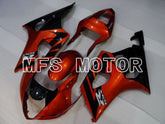 Suzuki GSXR1000 2003-2004 Injection ABS Fairing - Factory Style - Black Orange - MFS2616